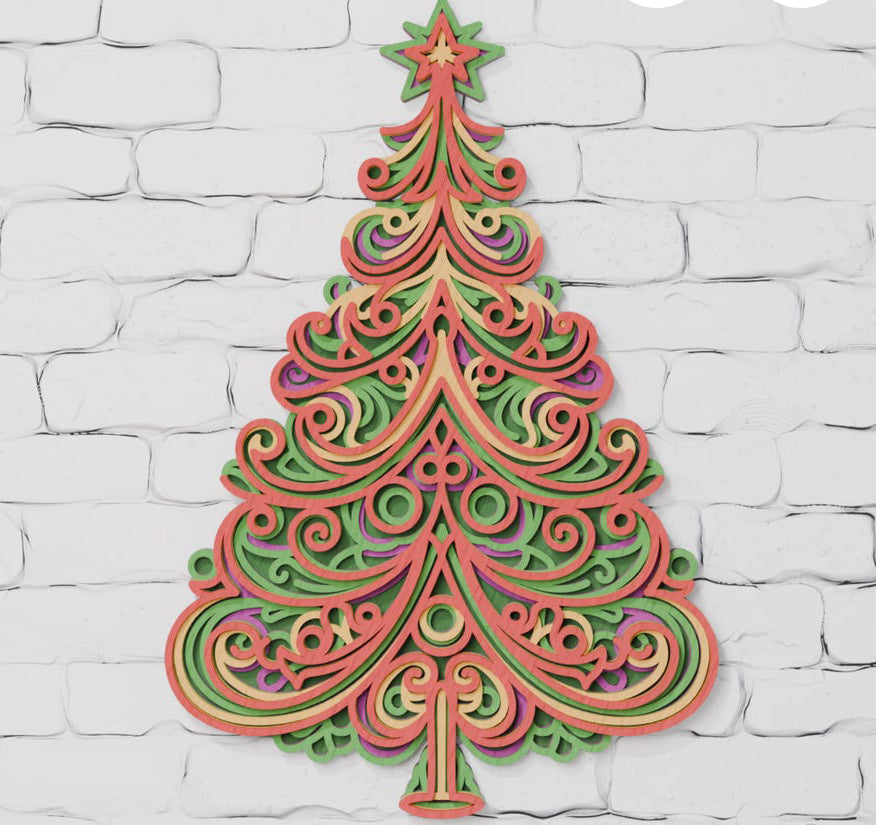 3D Layered Christmas Projects