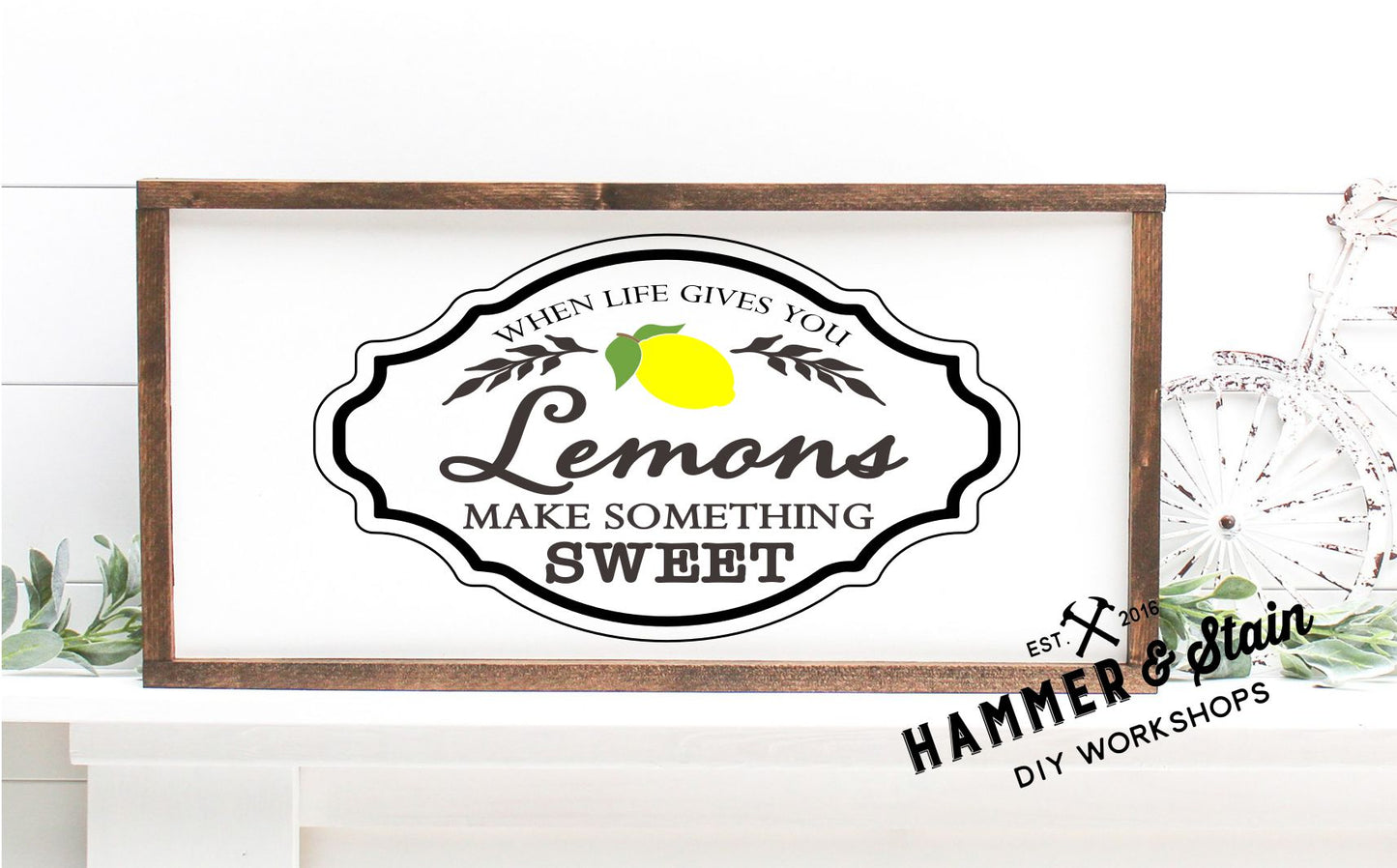 12x24 framed signs