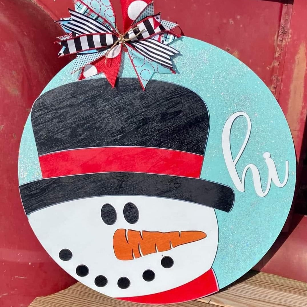 3D Holiday Door hangers