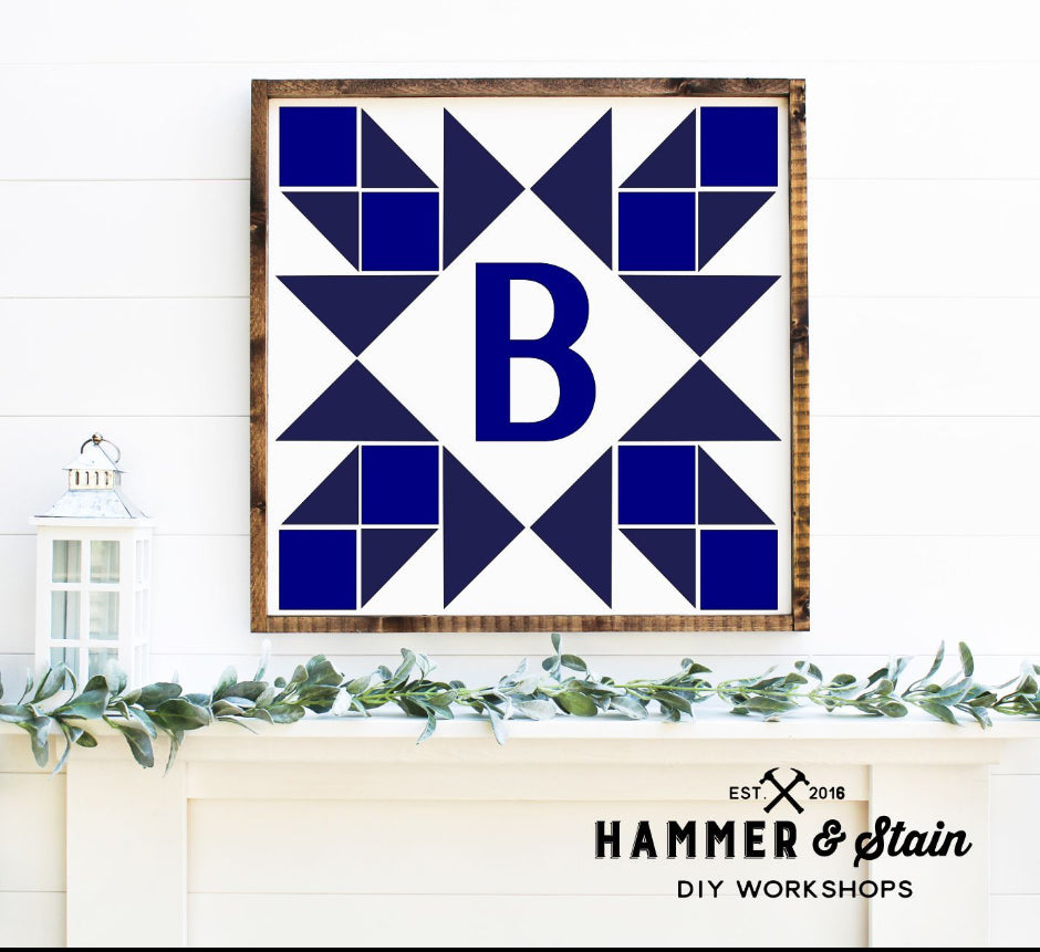 Square framed signs