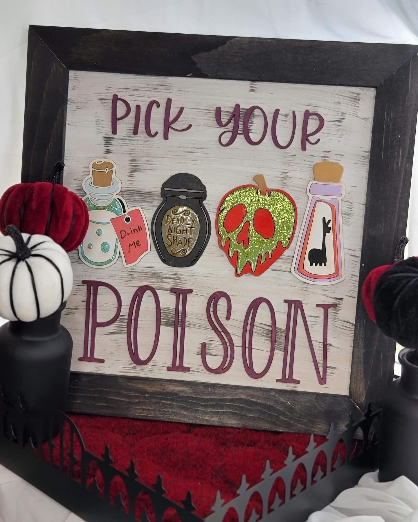 Fall/Halloween Liquid glass projects