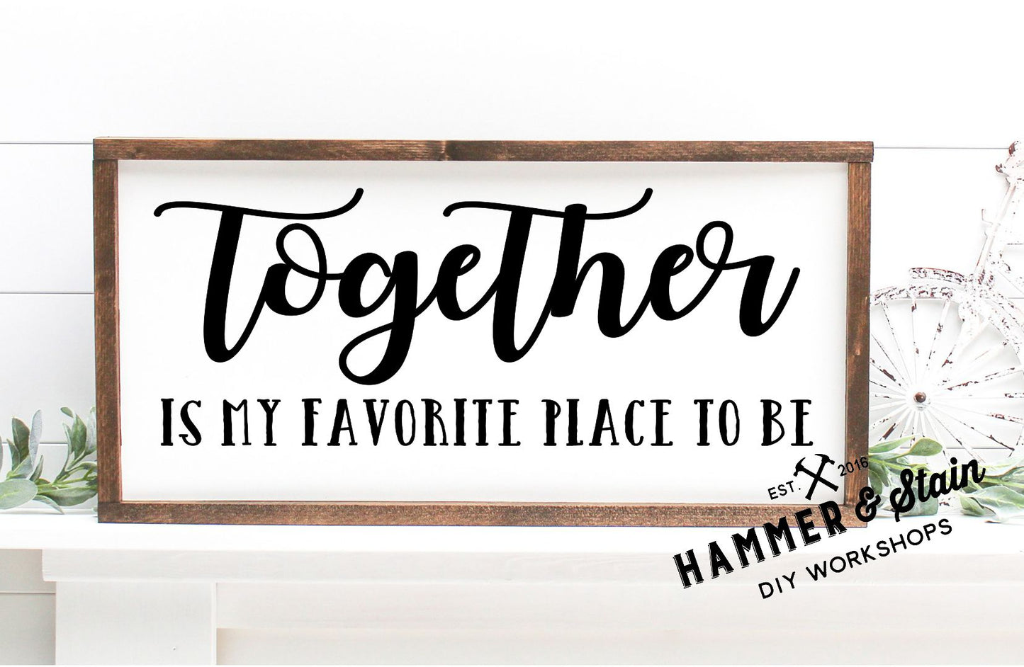 12x24 framed signs