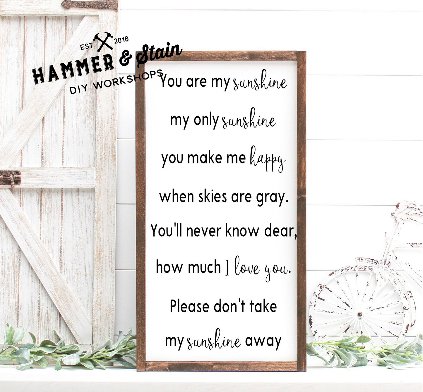 12x24 framed signs