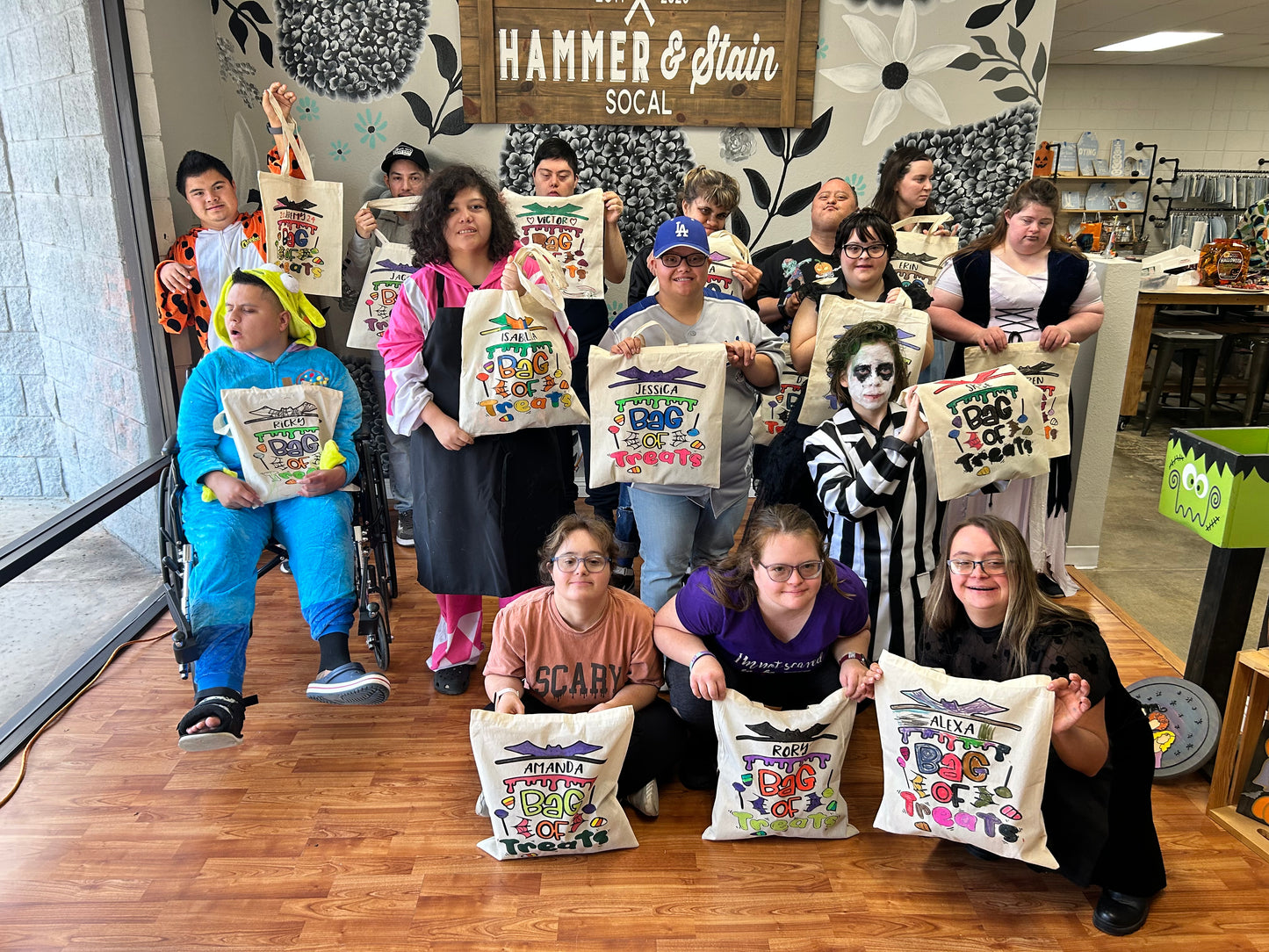 October Paint.Laugh.Create (a special class for special needs)