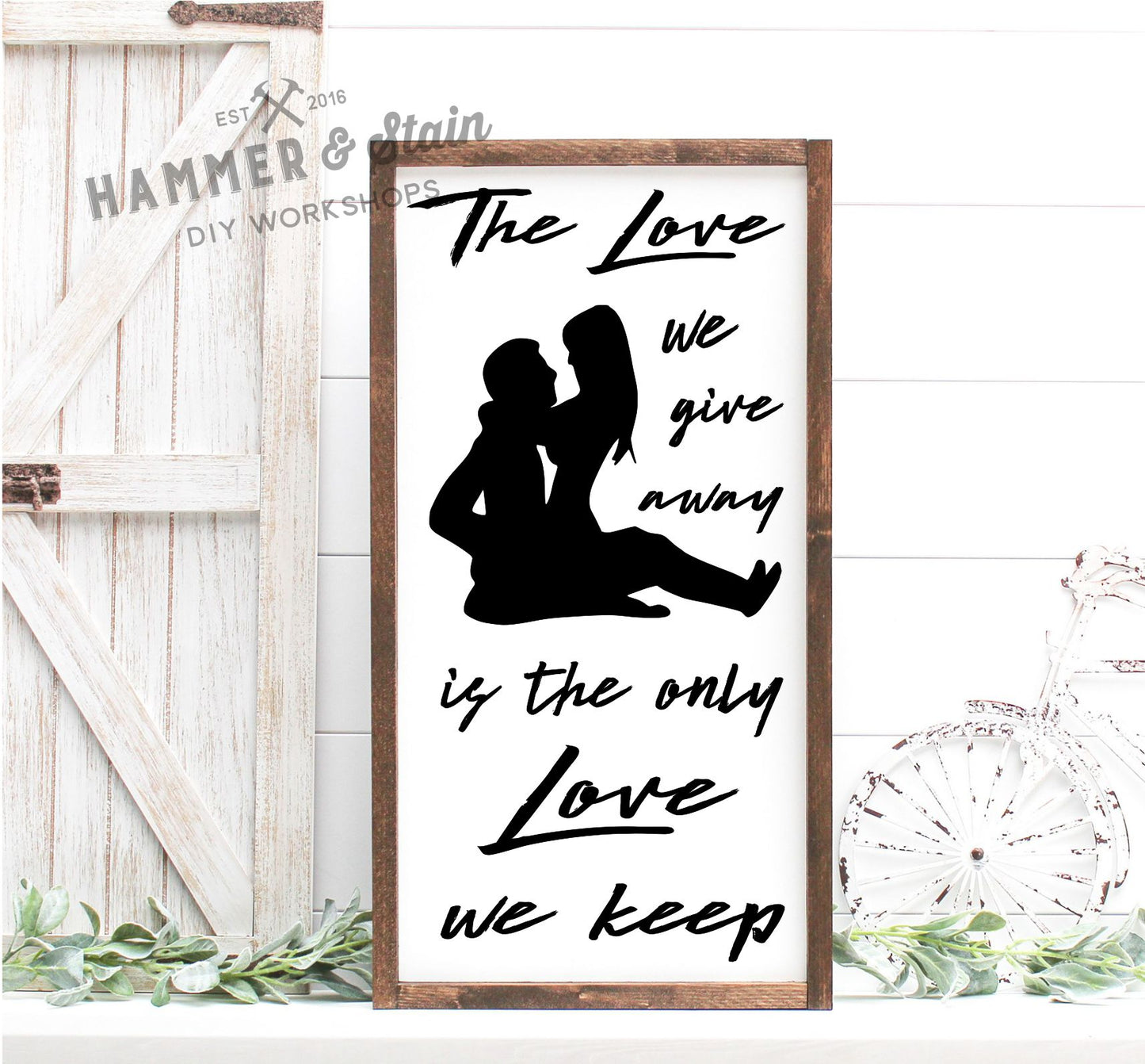 12x24 framed signs
