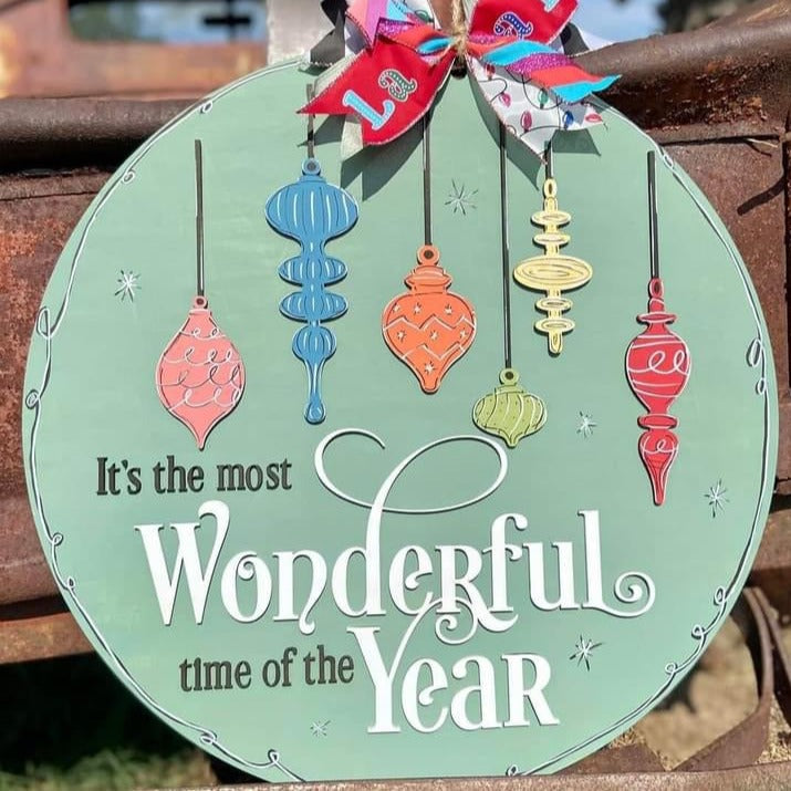 3D Holiday Door hangers