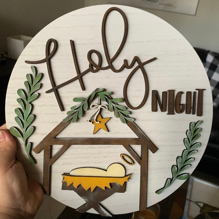 3D Holiday Door hangers