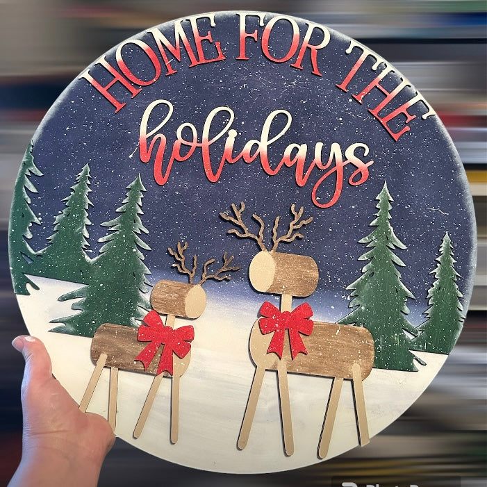 3D Holiday Door hangers