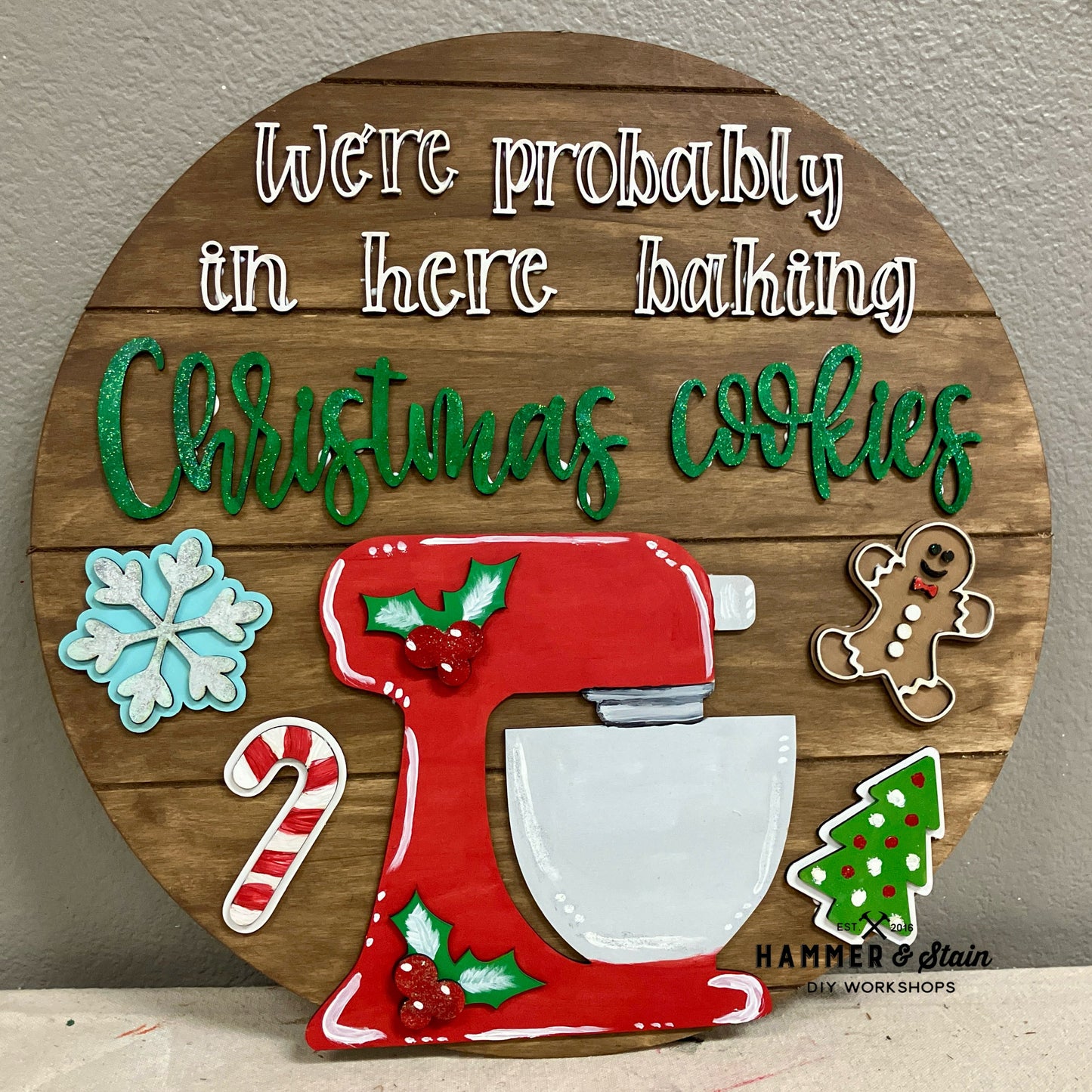 3D Holiday Door hangers
