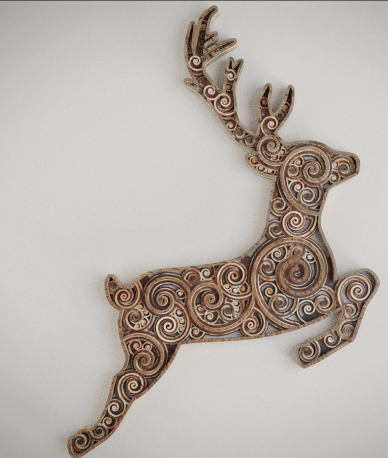 3D Layered Christmas Projects