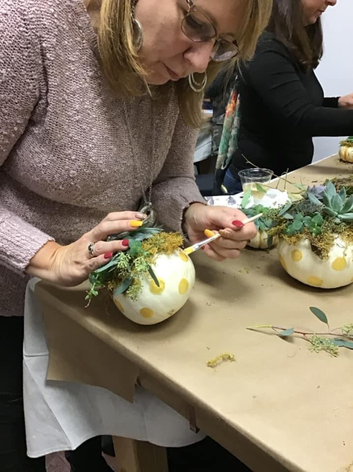 Pumpkin Succulent Workshops