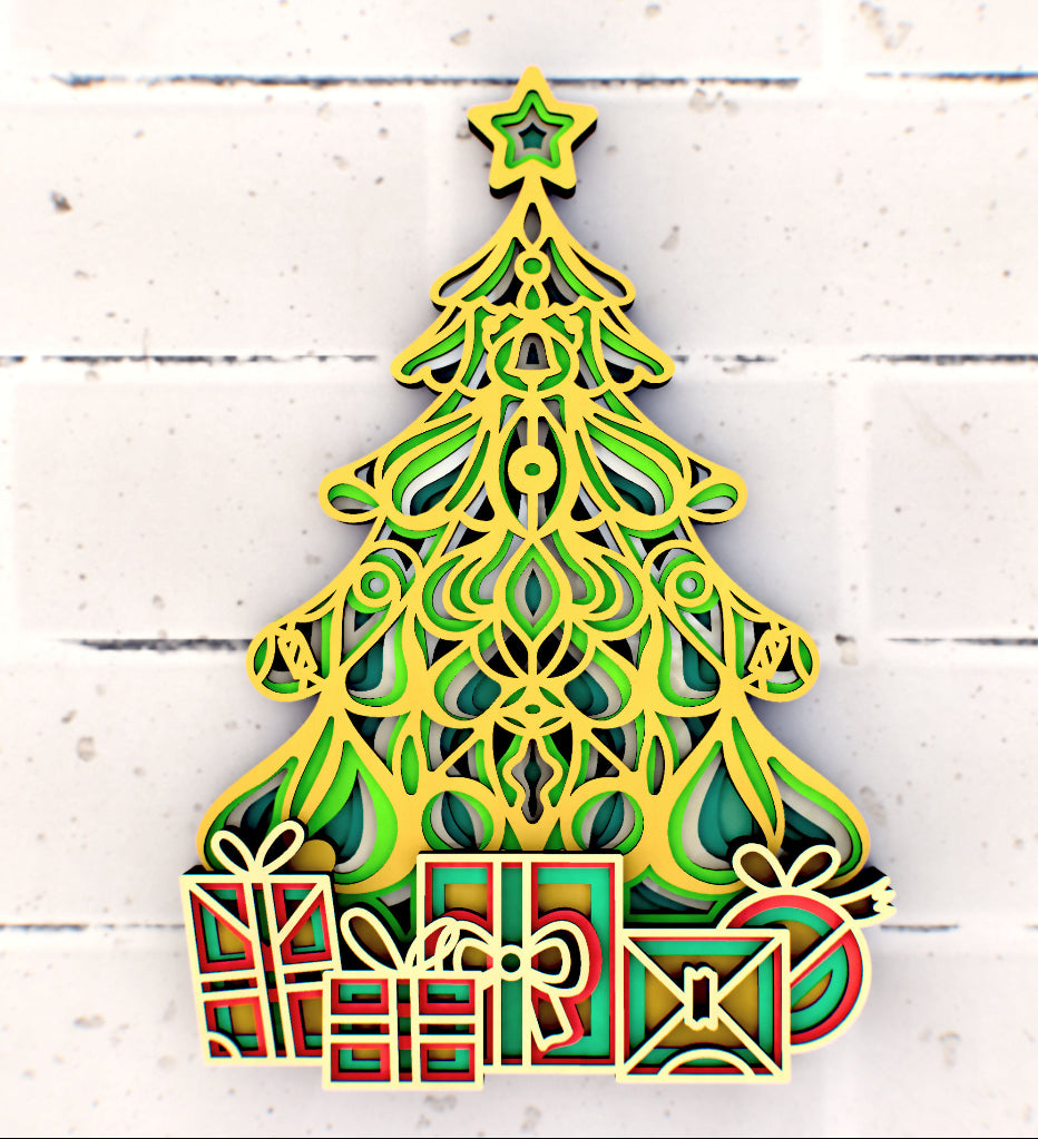 3D Layered Christmas Projects
