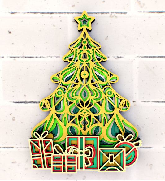 3D Layered Christmas Projects
