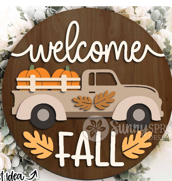(0)14in 3D Fall Doorhangers-9/11/25