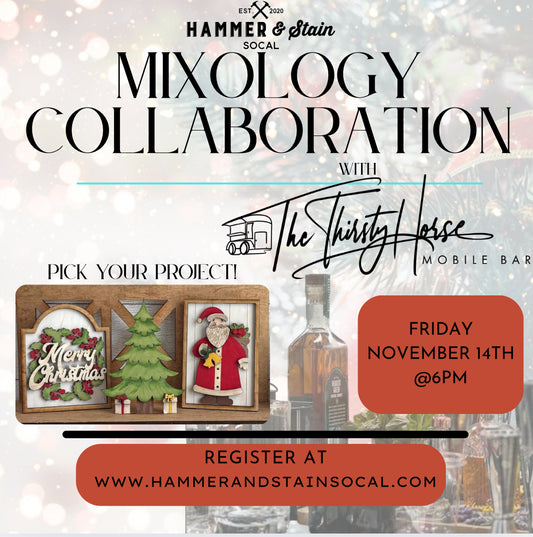 Friday, November 14th @6pm-Mixology Collaboration with The Thirsty Horse