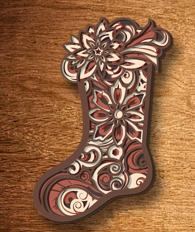 3D Layered Christmas Projects