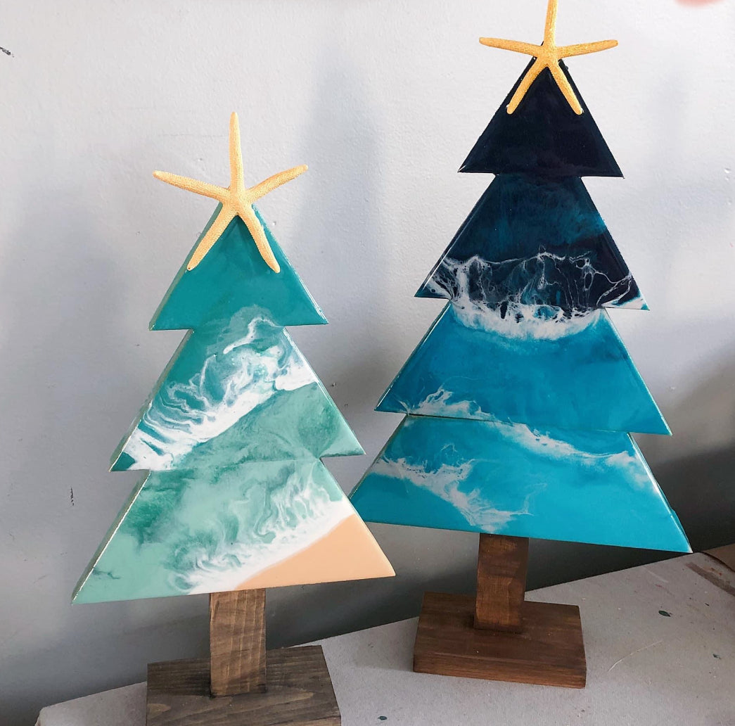 Resin Christmas Tree