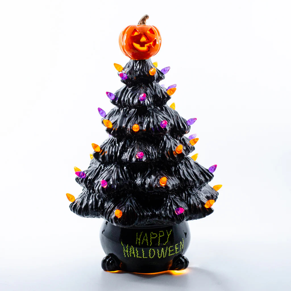 Thursday, September 18th @ 6pm-Ceramic Halloween Trees