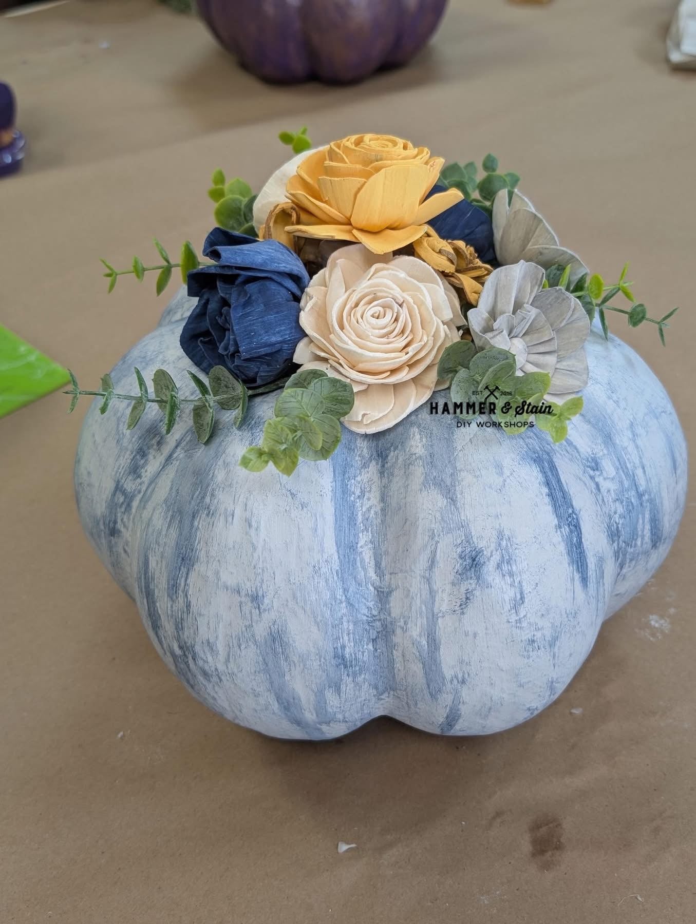 Floral Pumpkins