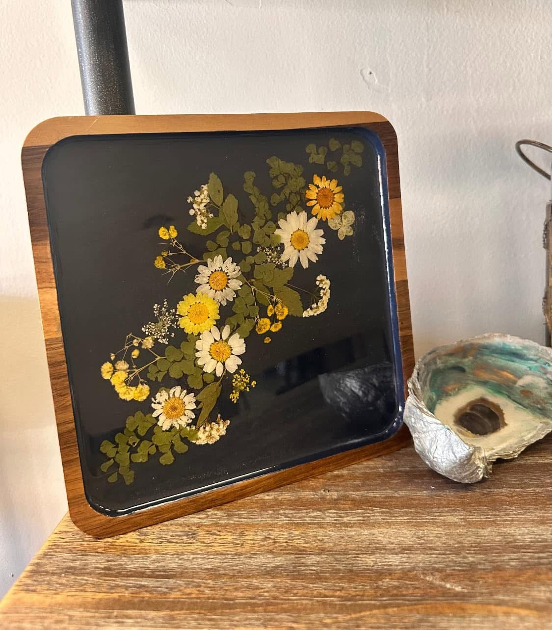 Pressed Flower Resin Boards