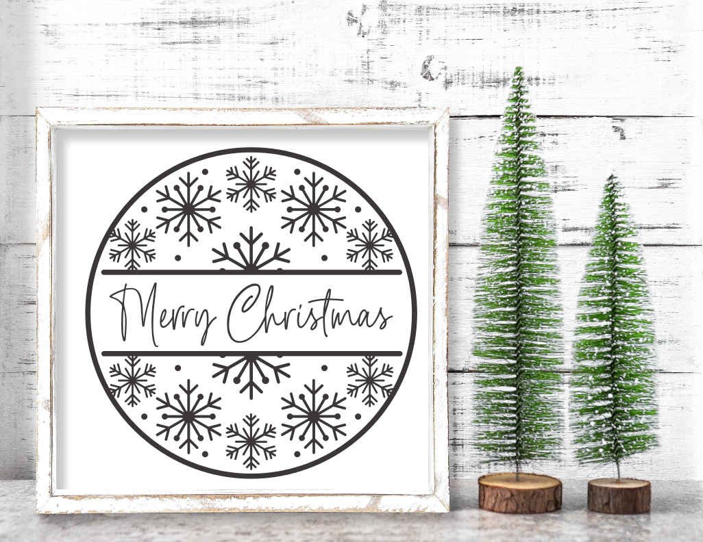 Christmas 18x18 framed signs