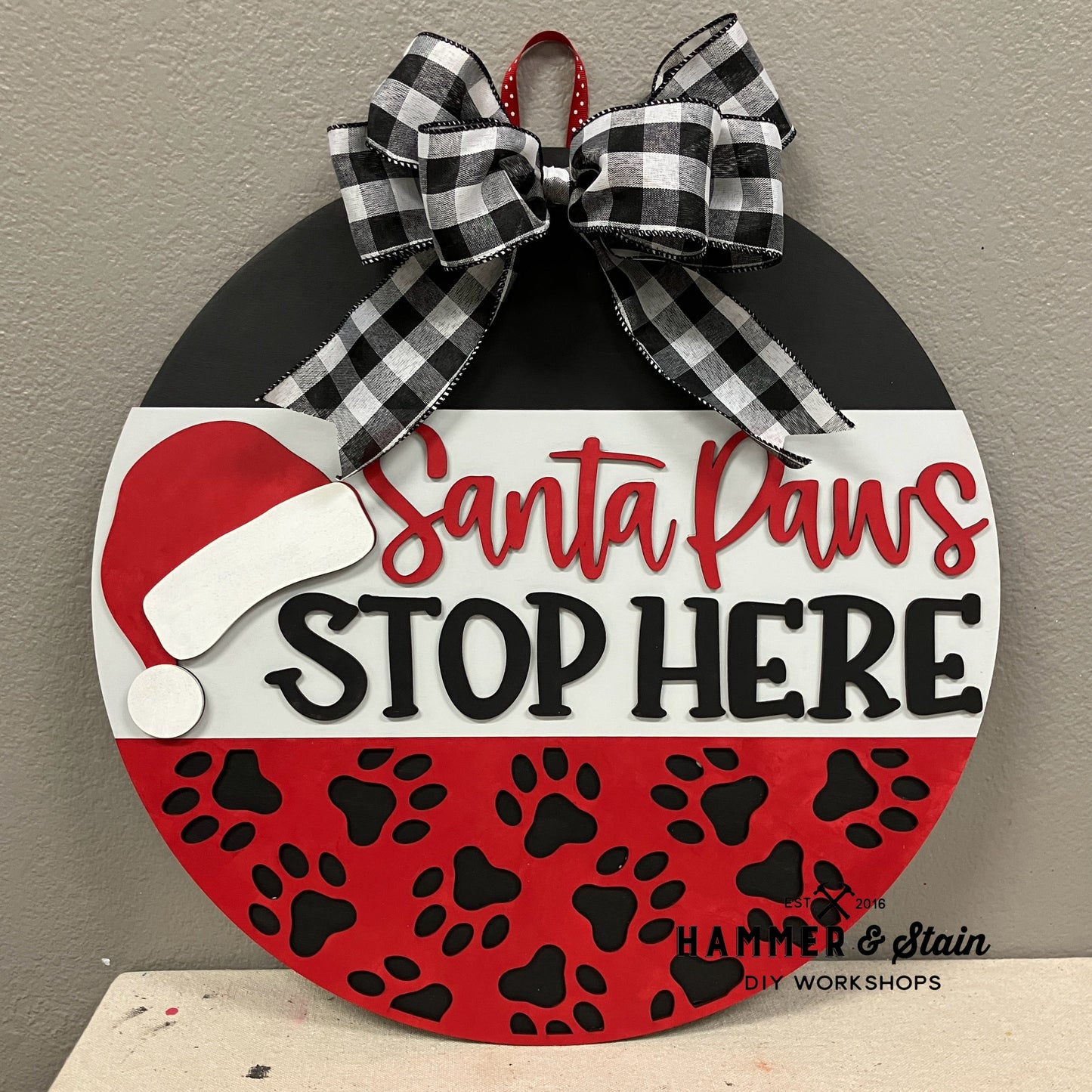 3D Holiday Door hangers