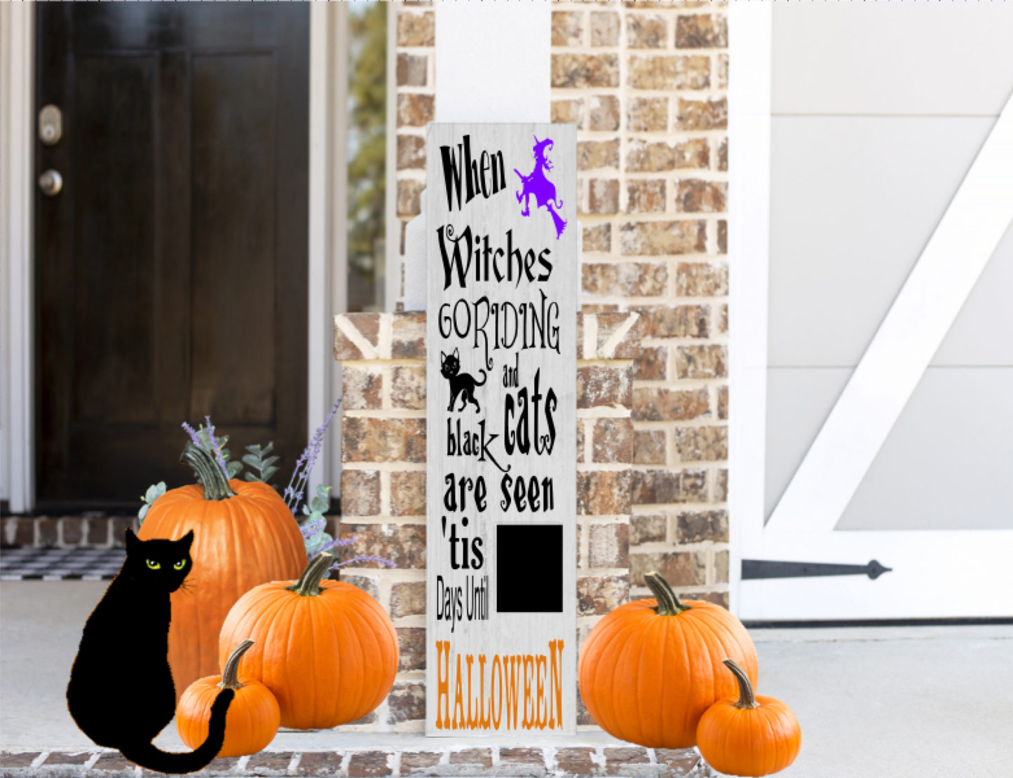 Halloween Porch Plank-10/11/25