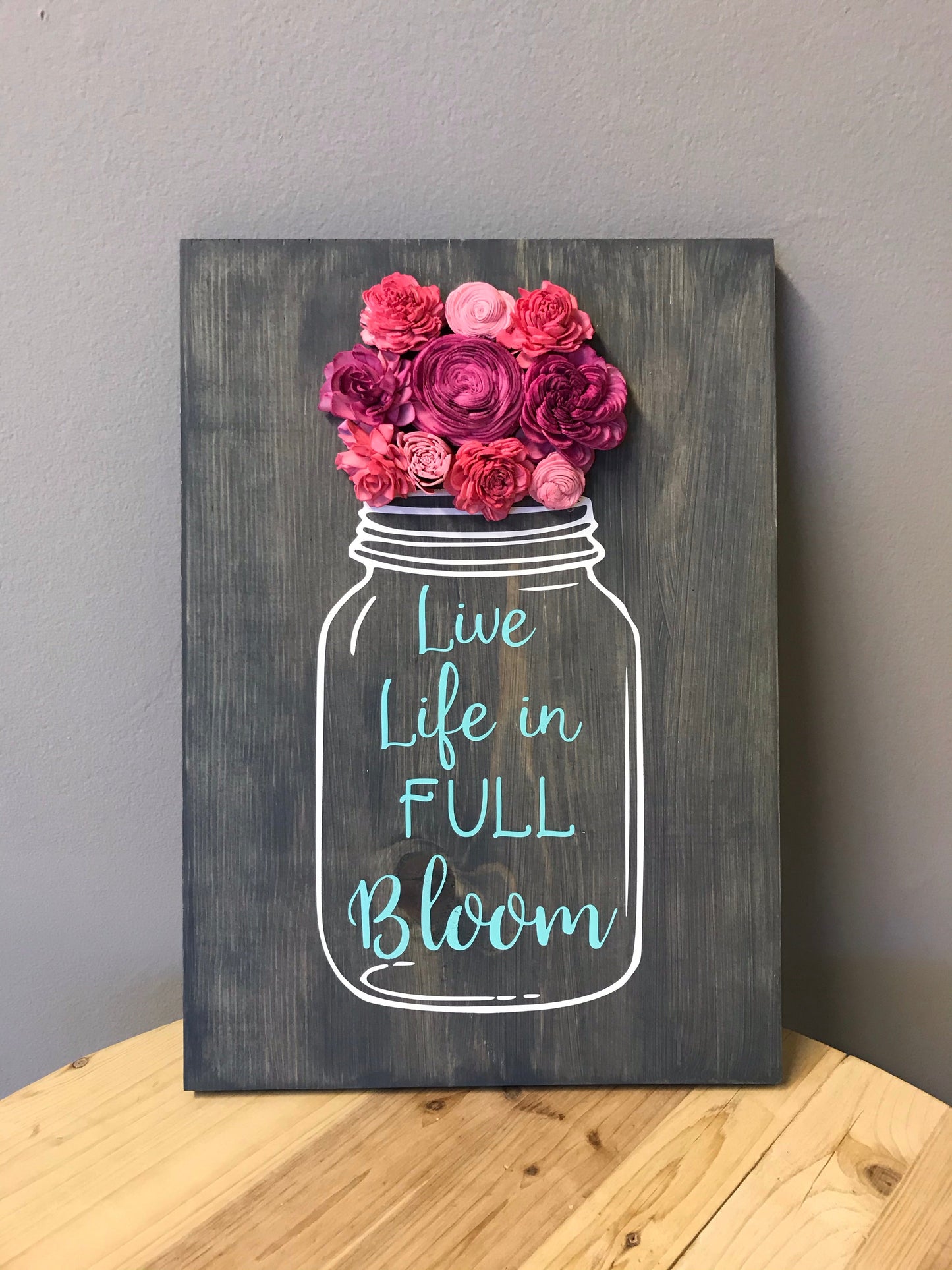 Wood Flower Projects