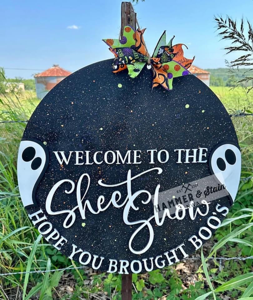 (0)14in 3D Halloween Doorhangers-9/11/25