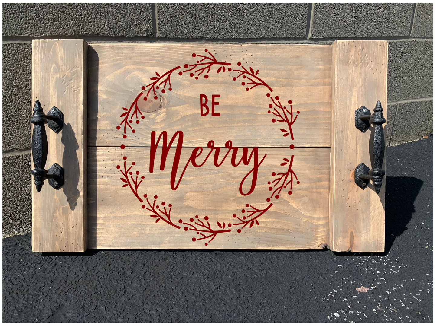 Christmas Farmhouse Tray