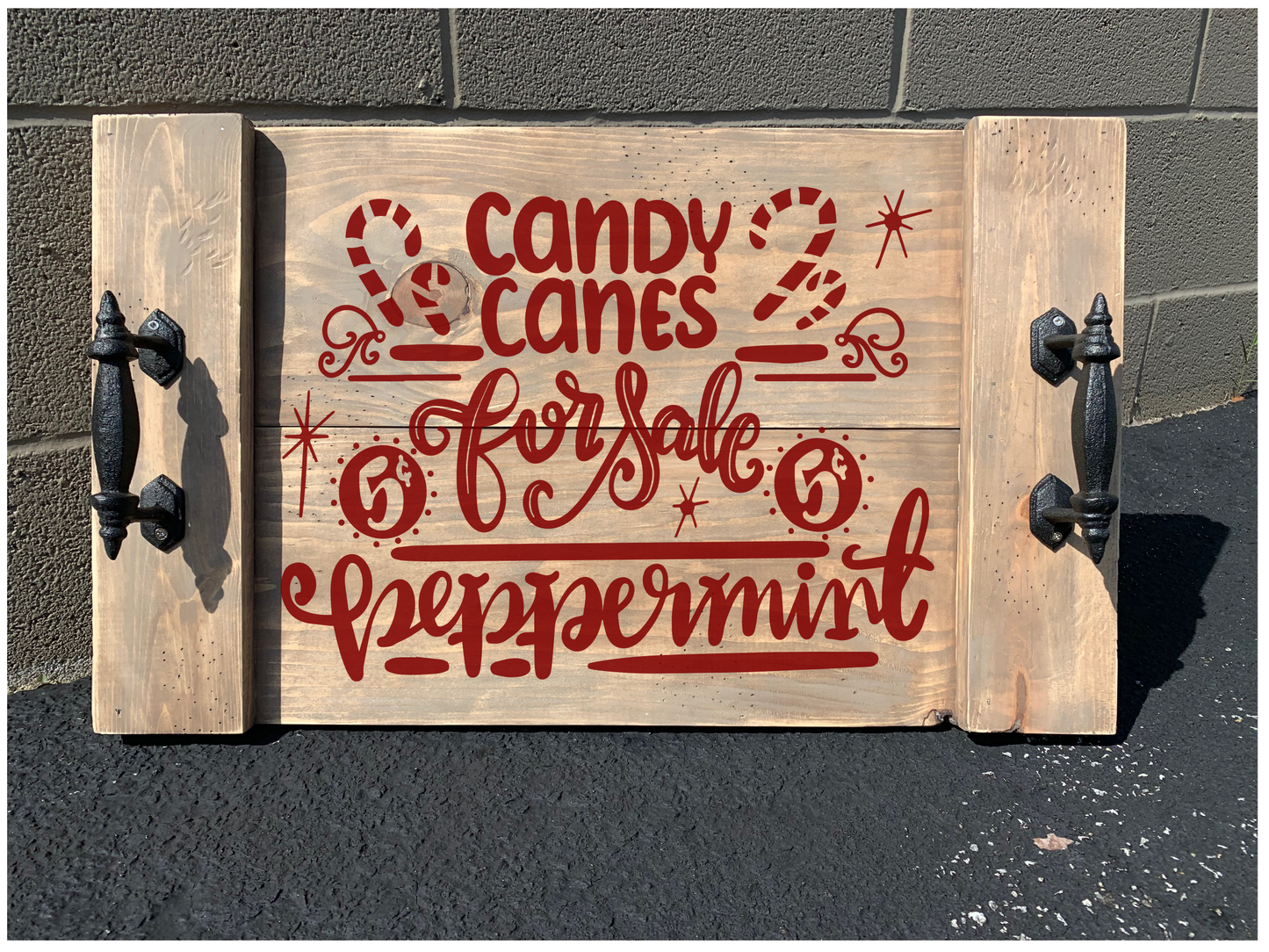 Christmas Farmhouse Tray