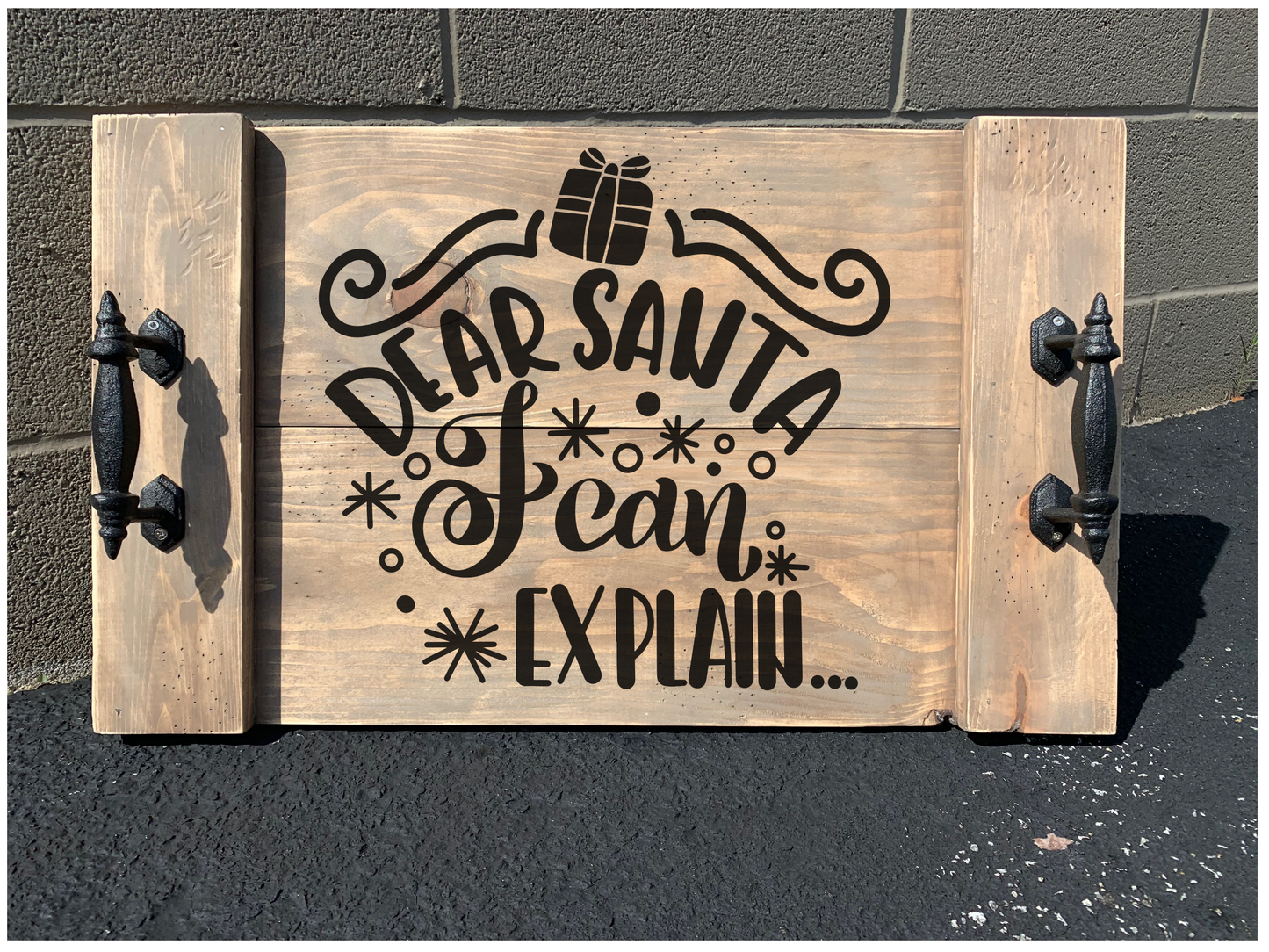 Christmas Farmhouse Tray