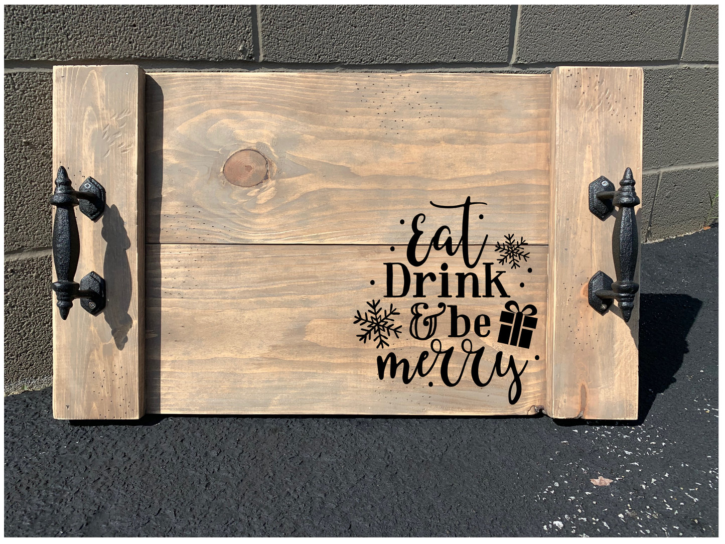 Christmas Farmhouse Tray