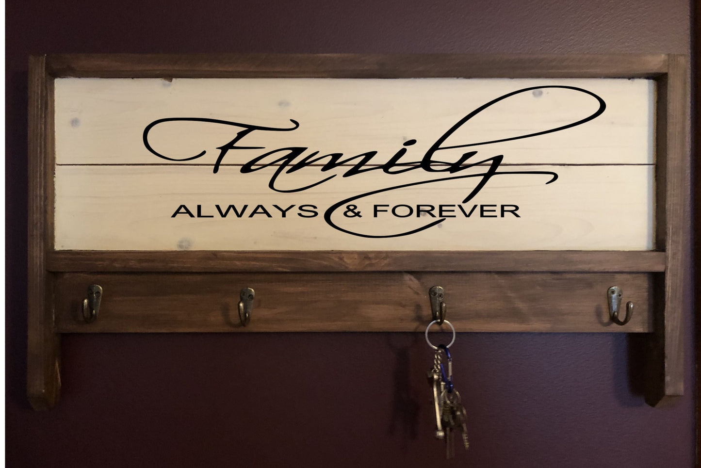 shiplap key holder