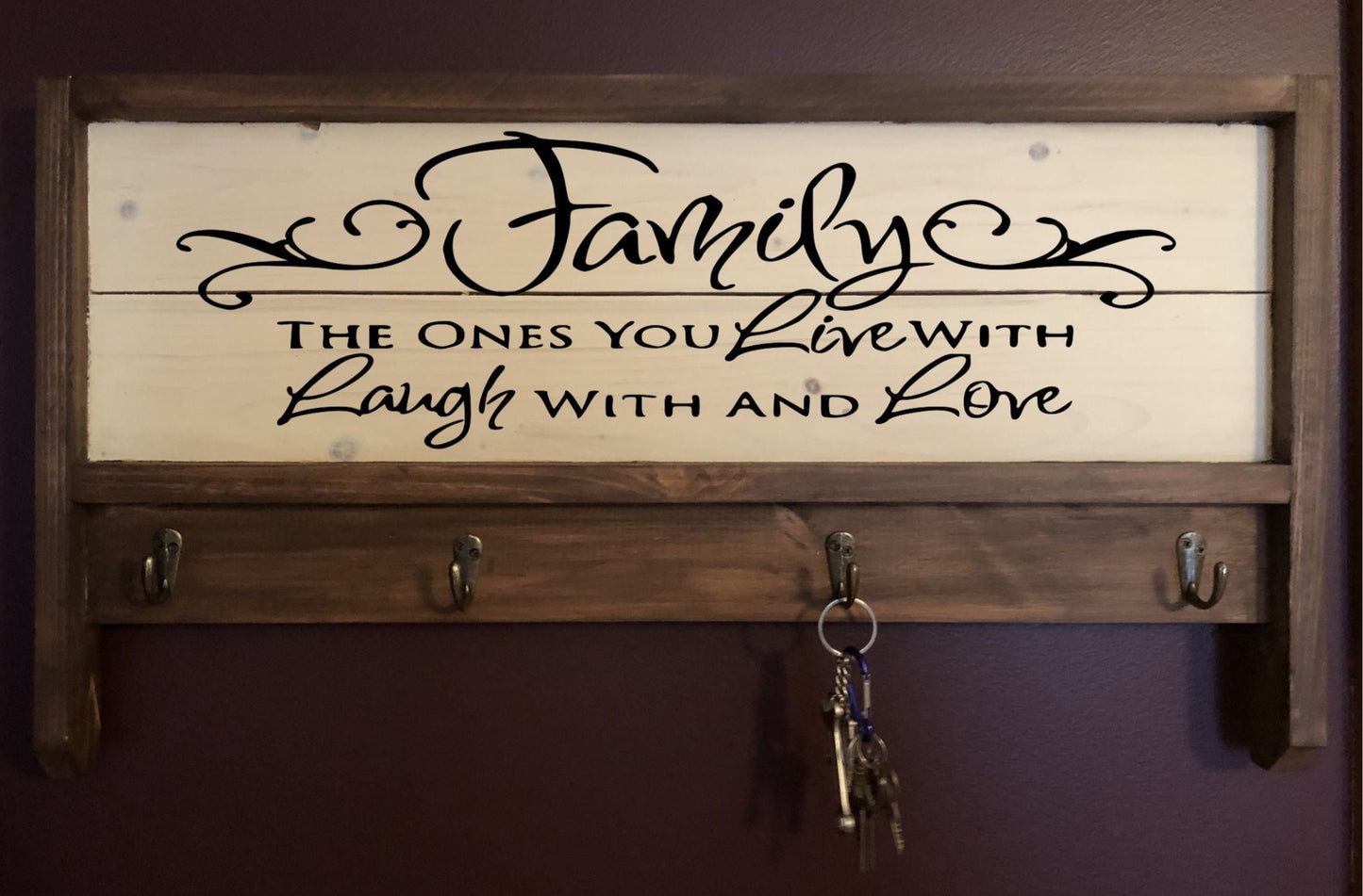 shiplap key holder
