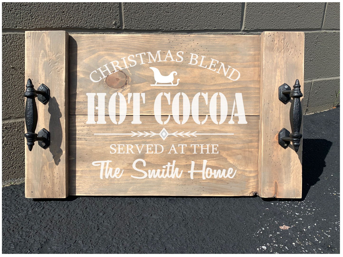 Christmas Farmhouse Tray
