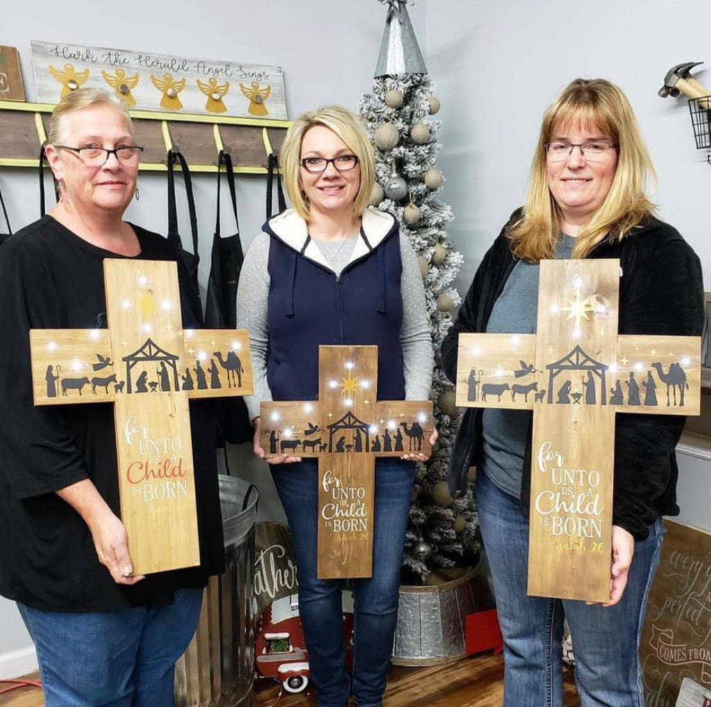 Rustic Cross 32x16