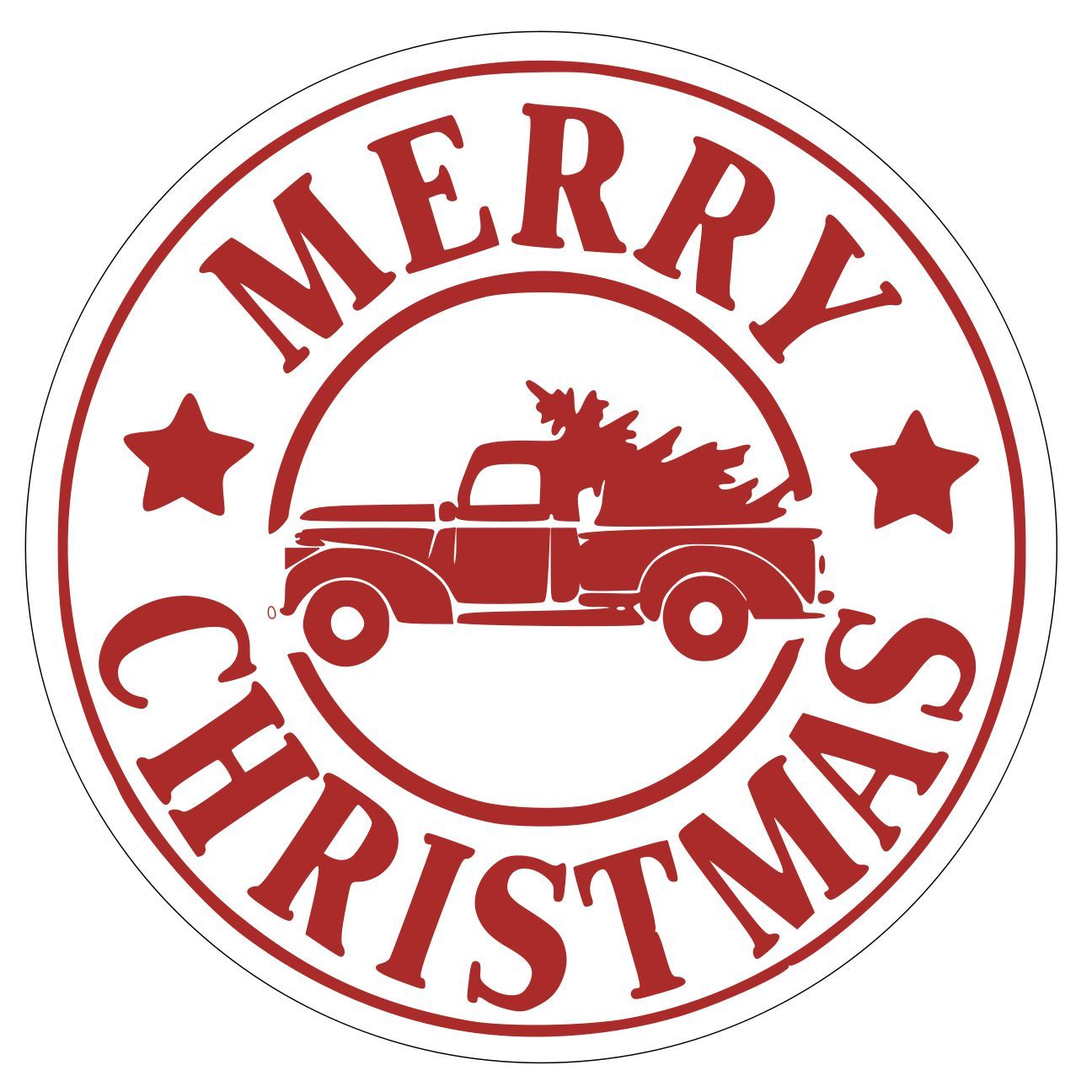 Christmas 18in Rounds