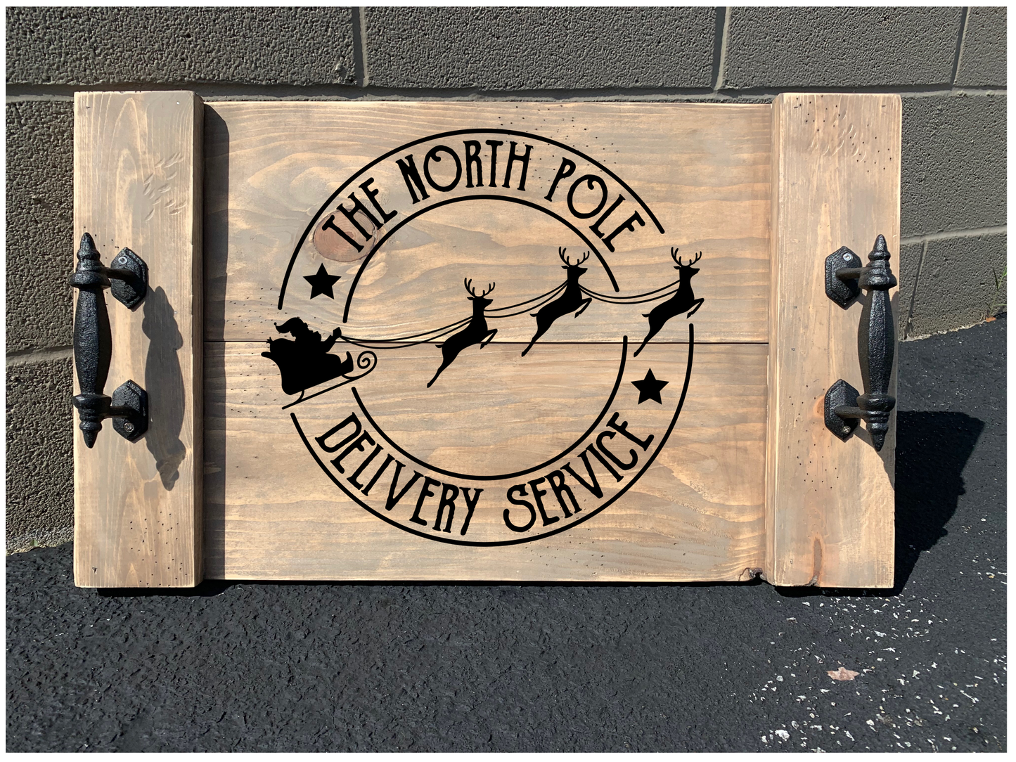 Christmas Farmhouse Tray
