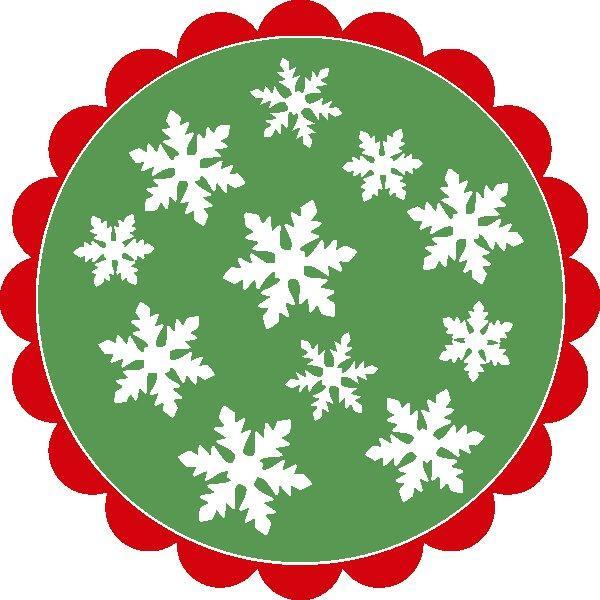 Christmas 18in Rounds