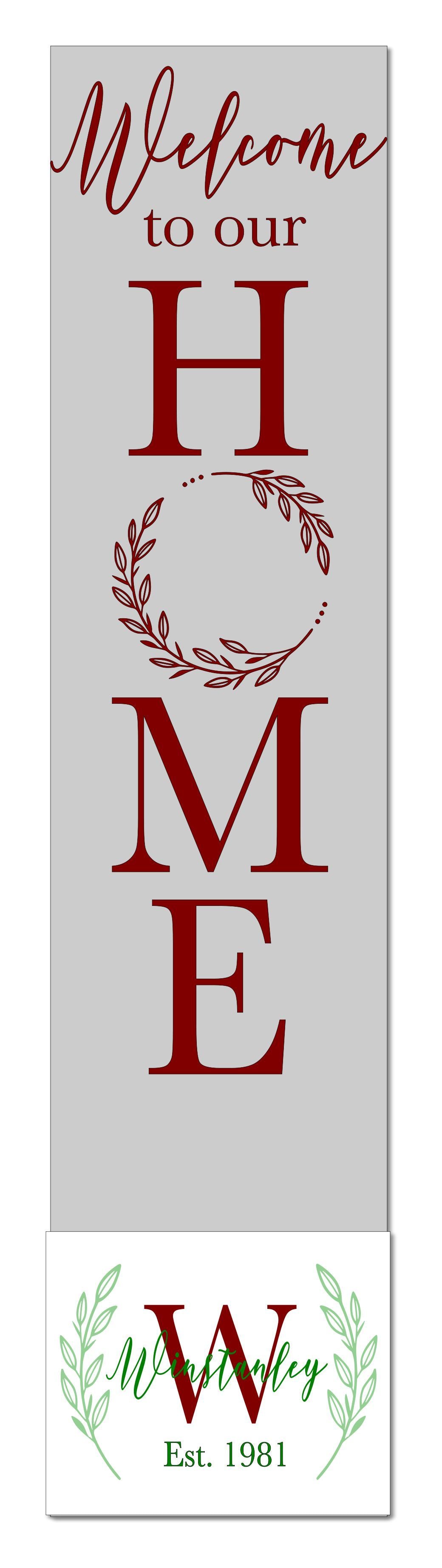 Porch Welcome Planter