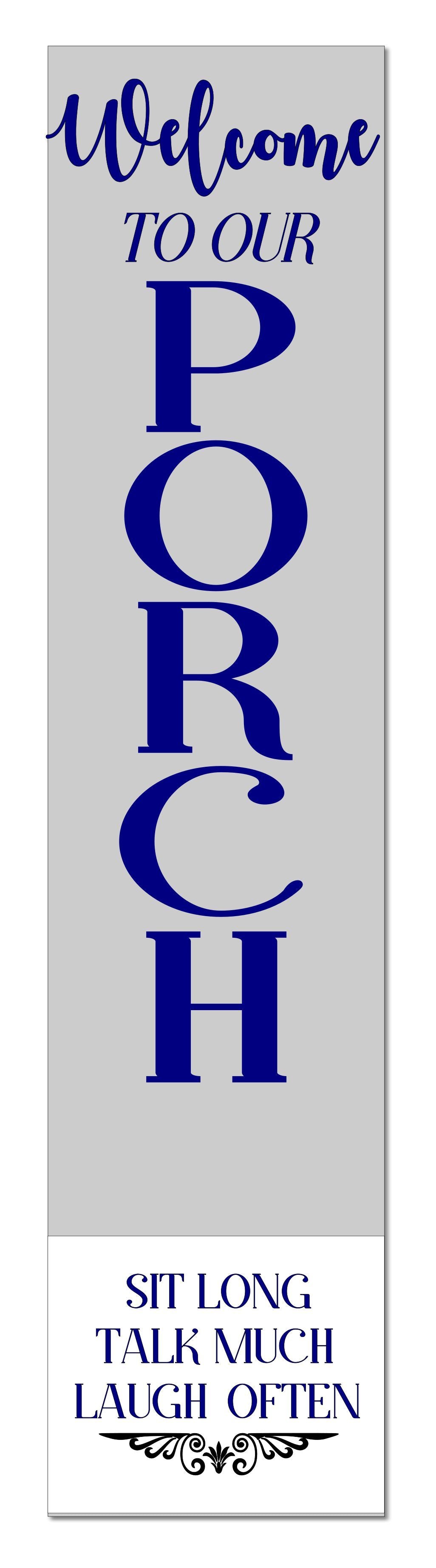 Porch Welcome Planter