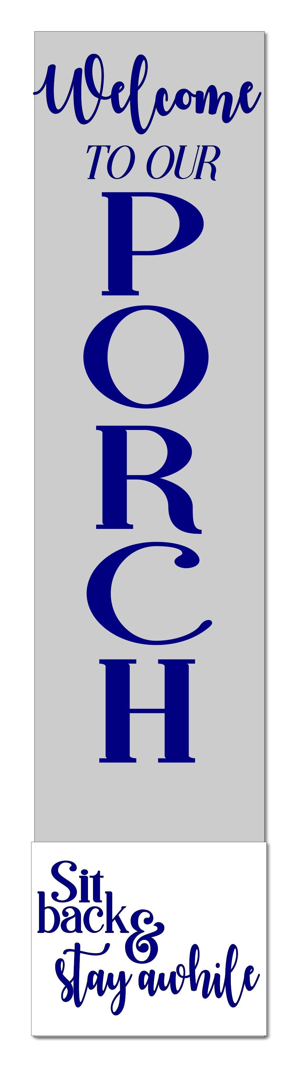 Porch Welcome Planter