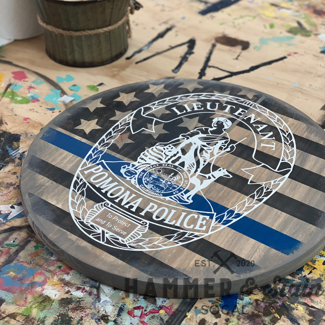 LEO/EMS/FIRE/MILITARY Badge round