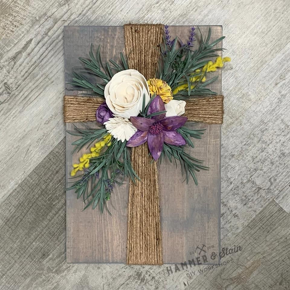 12x16 twine cross