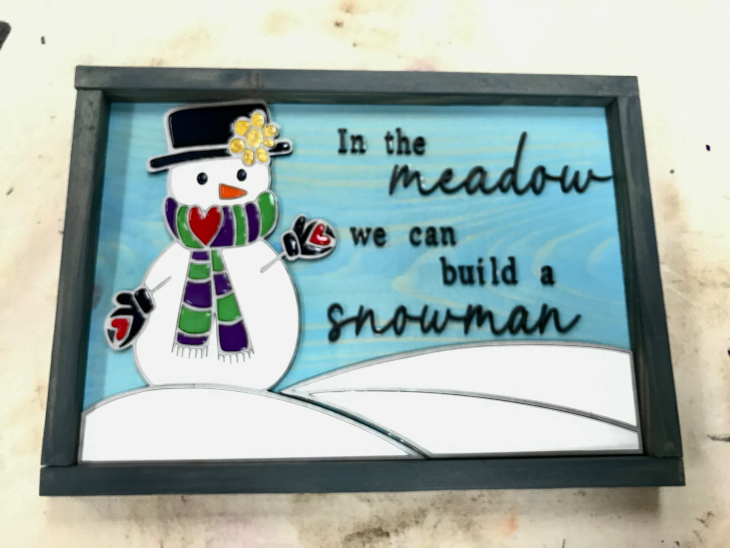 Christmas liquid glass