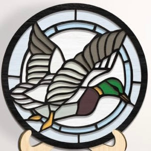 Faux Stained Glass Sun Catchers