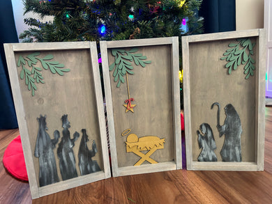3 piece nativity