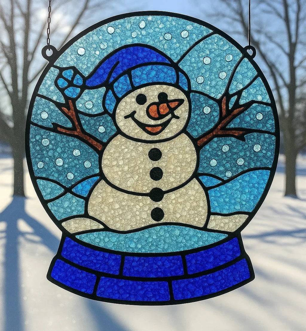 Faux Stained Glass Sun Catchers
