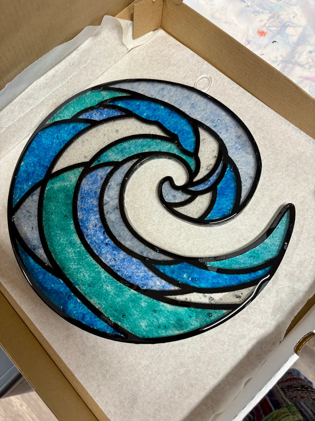 Faux Stained Glass Sun Catchers